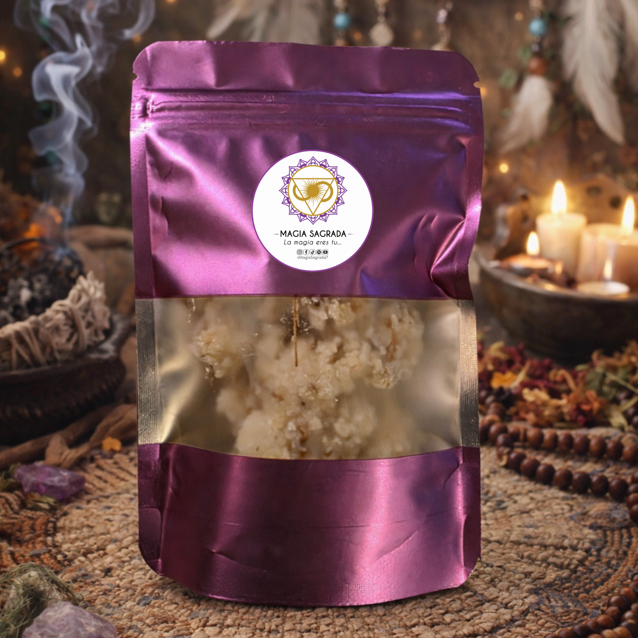 Copal Blanco Ceremonial · Resina Natural (50 g)