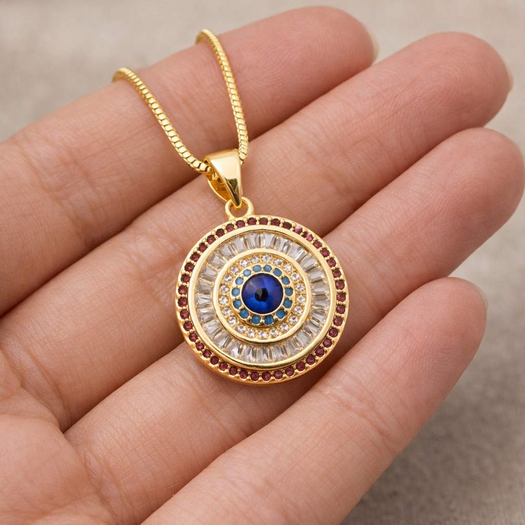 Collar Ojo Turco Radiante