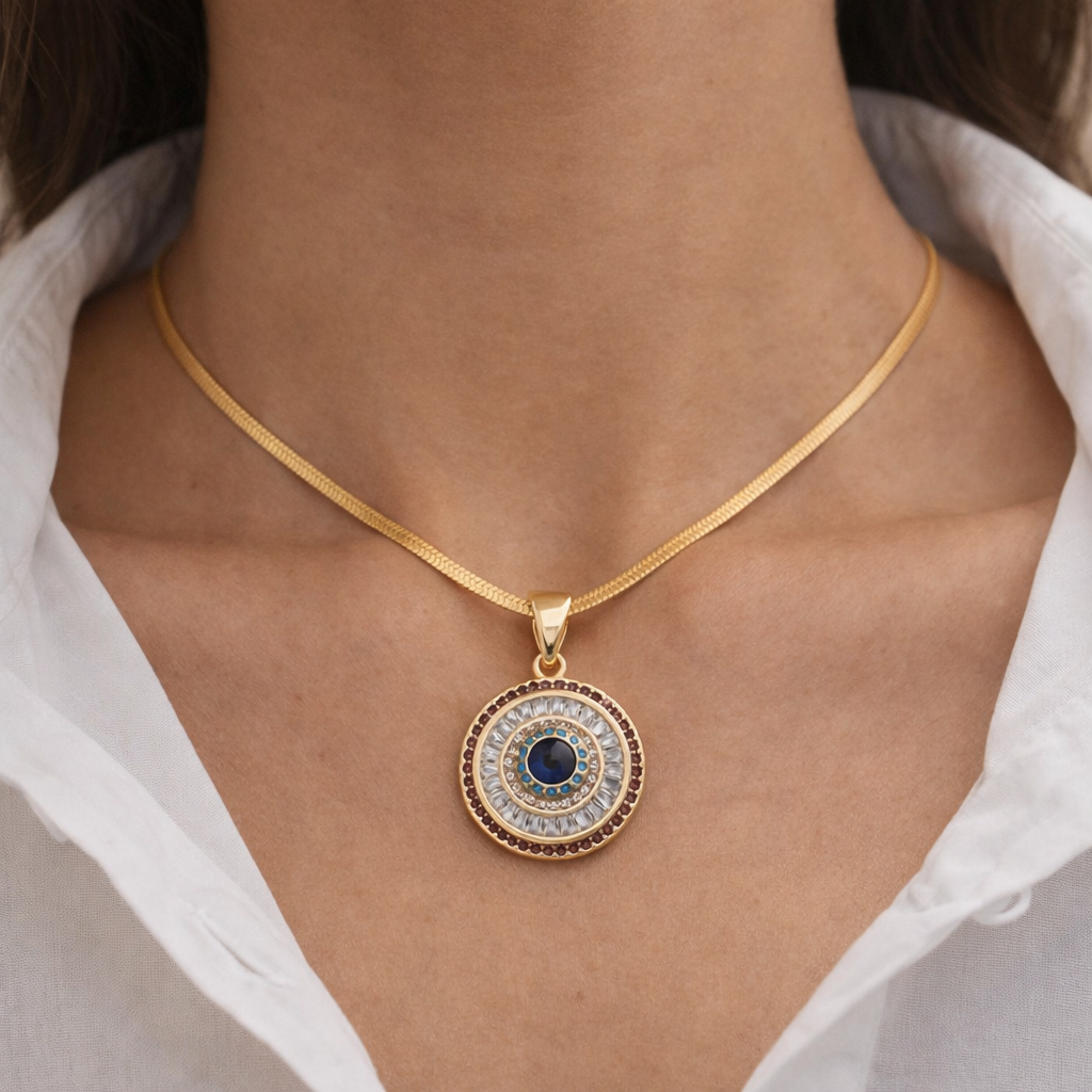 Collar Ojo Turco Radiante