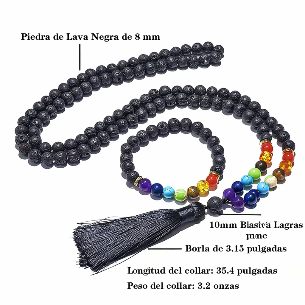 Japamala de 108 Cuentas con Pulsera