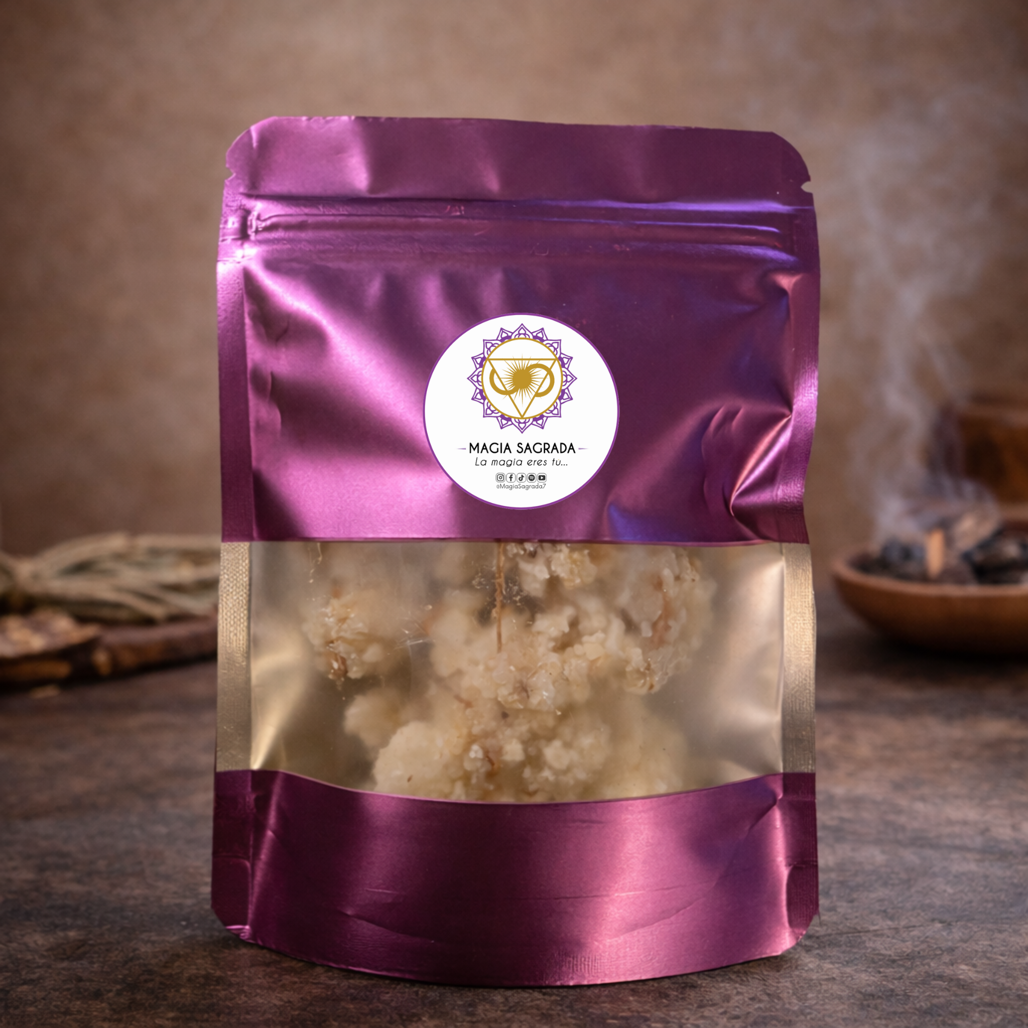 Copal Blanco Ceremonial · Resina Natural (50 g)